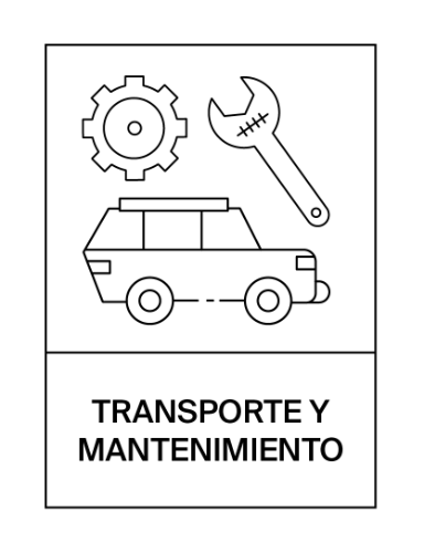 Icono familia profesional Transporte y Mantenimiento de Vehículos