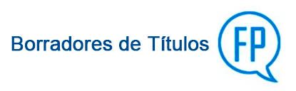Borradores FP