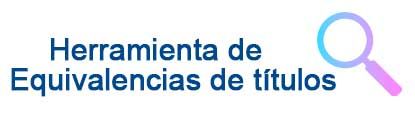 Herramienta de equivalencia de títulos