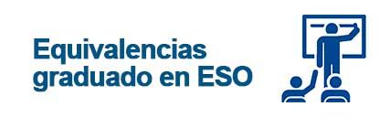 Logo de equivalencias graduado en ESO