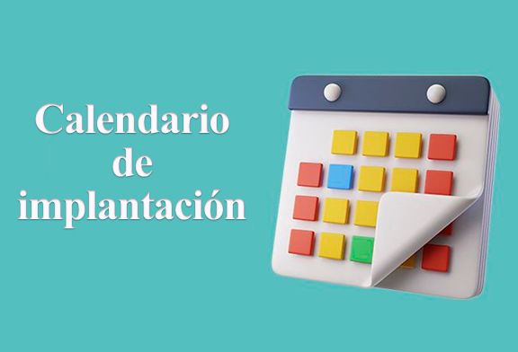 CALENDARIO DE IMPLANTACIÓN