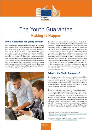 The Youth Guarantee. Making It Happen