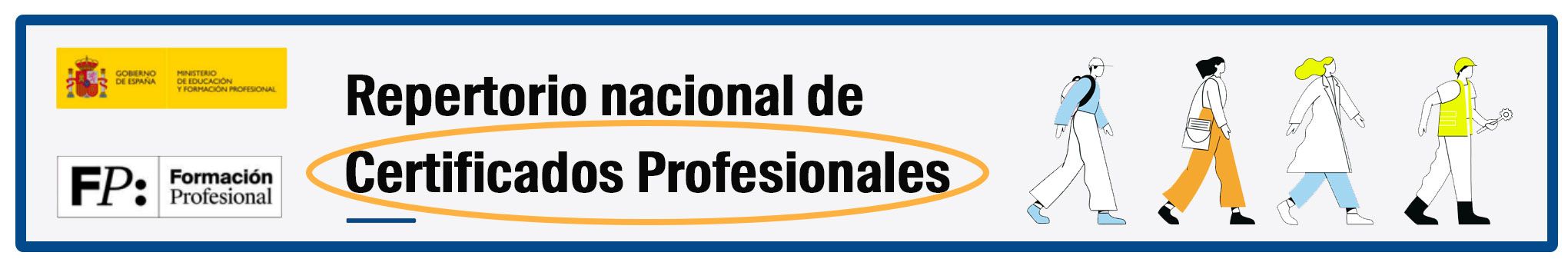 Banner Repertorio Nacional de Certificados Profesionales