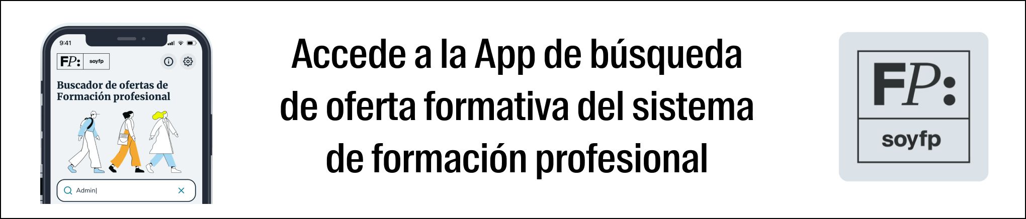 Accede a la App de búsqueda de oferta formativa del sistema de formación profesional