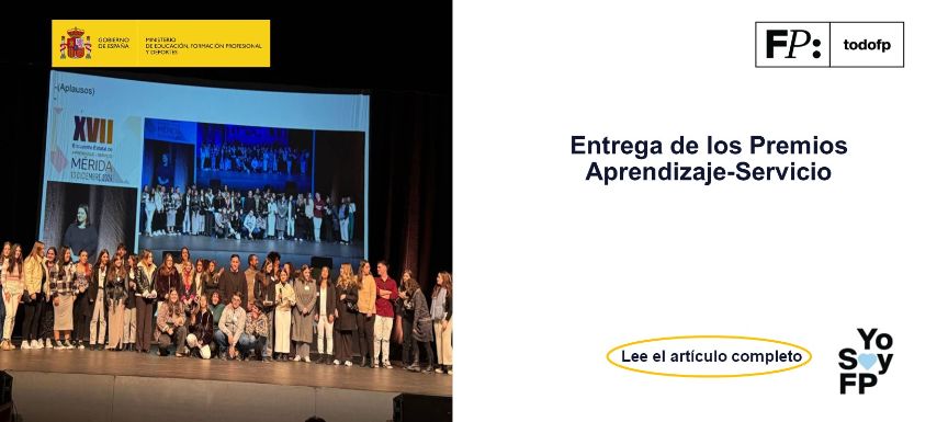 Entrega de los Premios Aprendizaje-Servicio