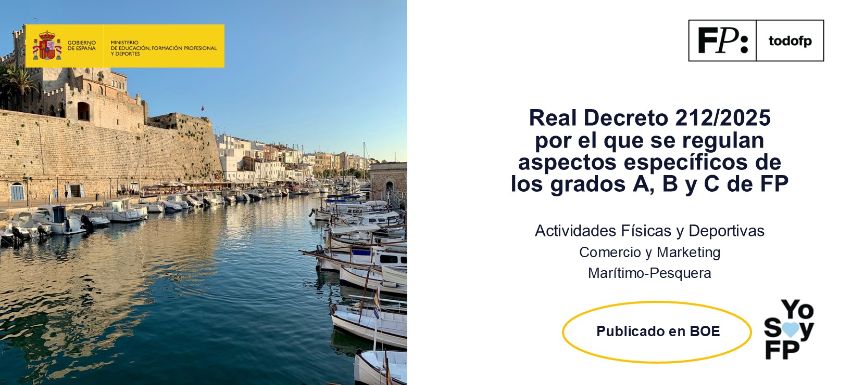 Publicación del Real Decreto 212/2025