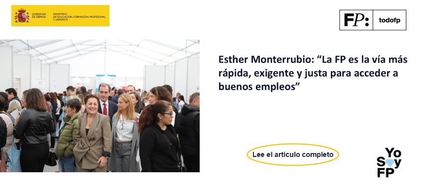 La secretaria general de Formación Profesional ha intervenido en la IV Feria de Empleo de Getafe.