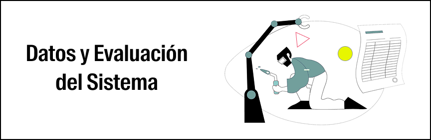 Datos y evaluación del Sistema