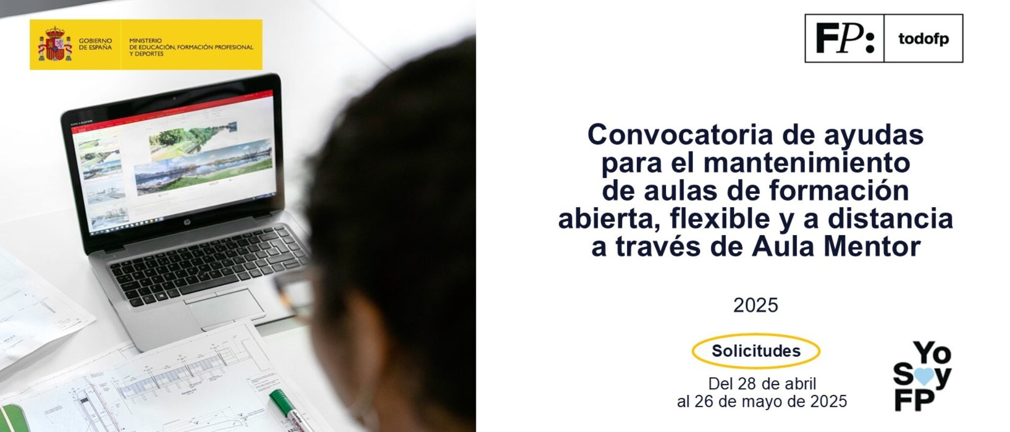Ayudas para el mantenimiento de Aulas Mentor