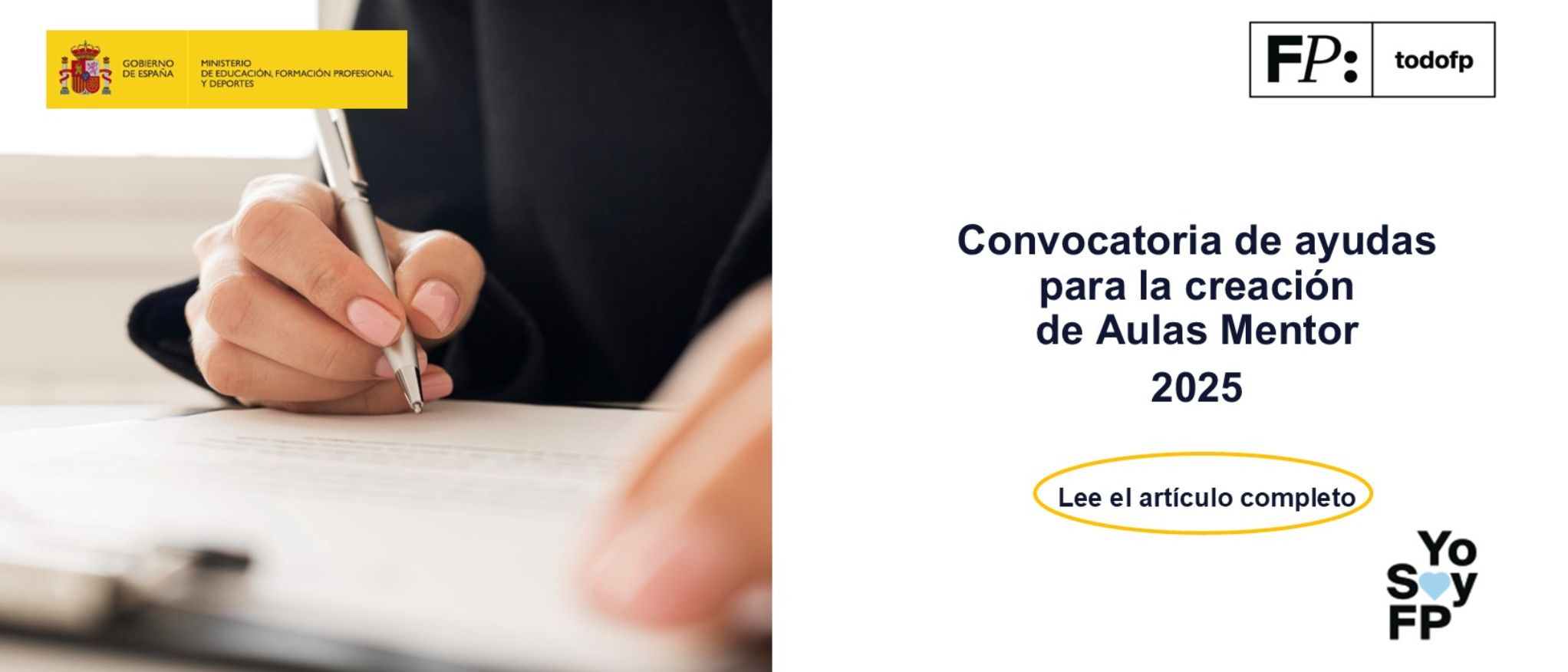 Ayudas en el año 2025 para la creación de Aulas Mentor dependientes del Programa Aula Mentor