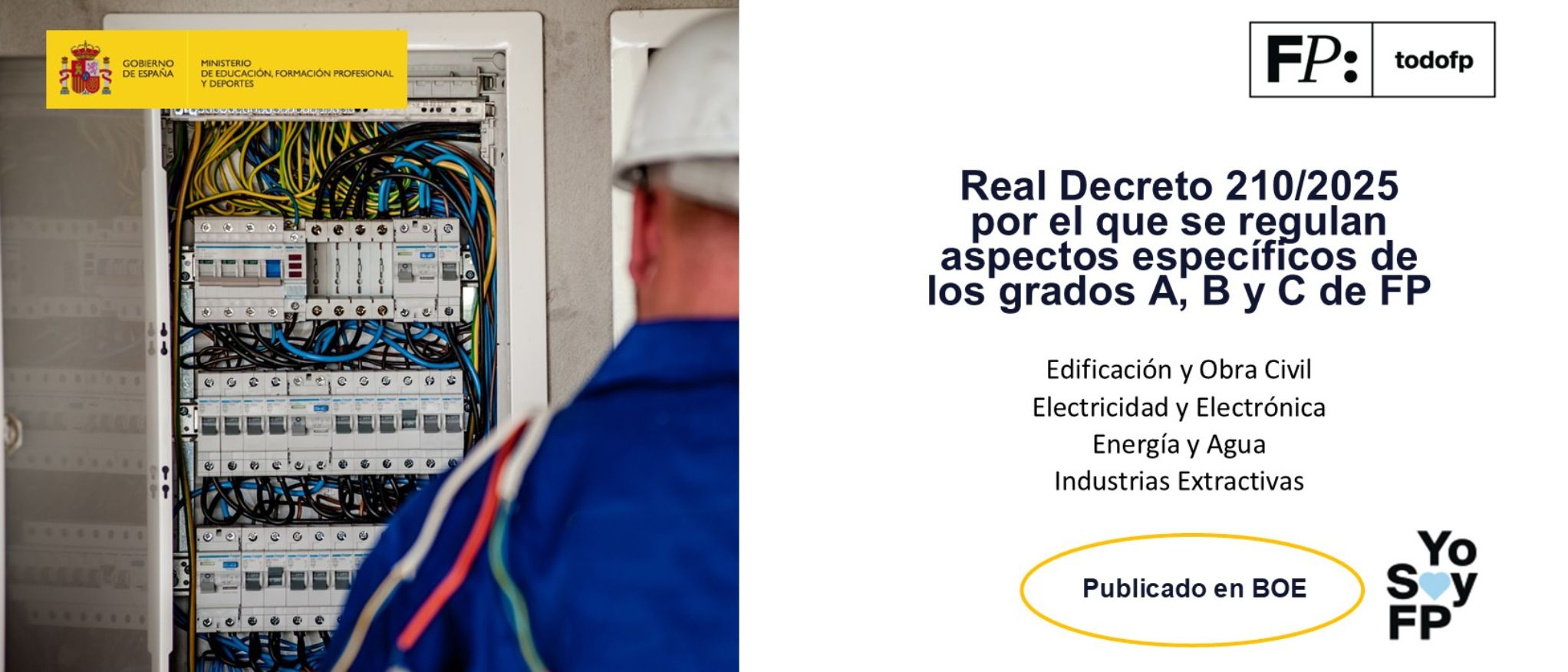 Publicación del Real Decreto 210/2025