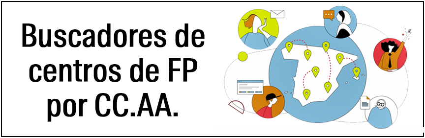 Buscadores de centros de FP por CC.AA.