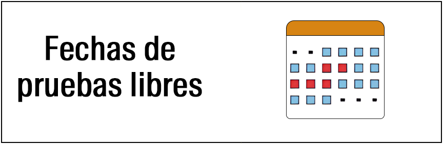 Fechas de las pruebas libres para la obtención de títulos de FP