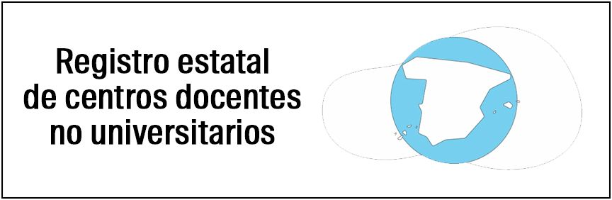 Registro estatal de centros docentes no universitarios