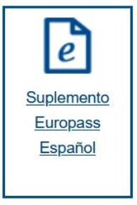 Suplemento Europass español