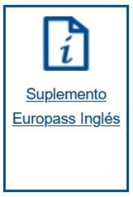 Suplemento Europass inglés