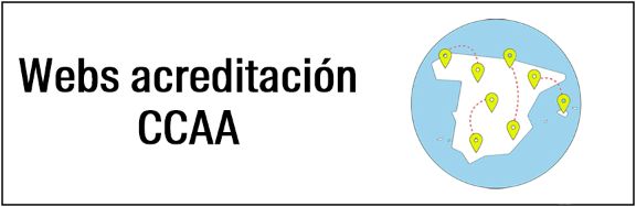 Páginas web de Acreditación de las CCAA