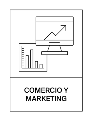 Icono familia profesional Comercio y Marketing