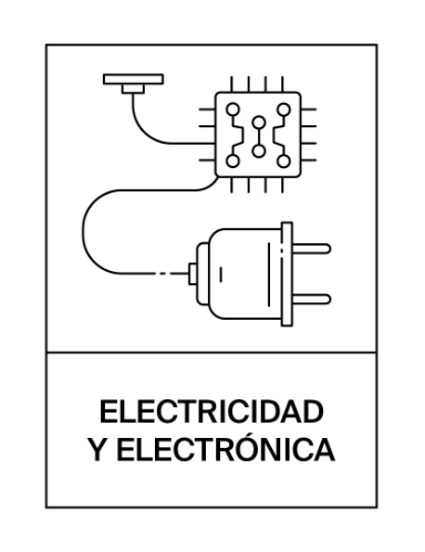 Icono familia profesional Electricidad y Electrónica