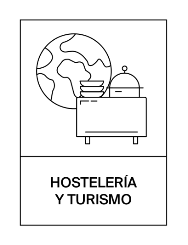 Icono familia profesional Hostelería y Turismo