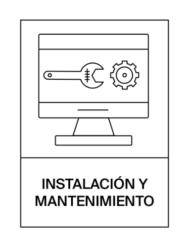 Icono familia profesional Instalación y Mantenimiento