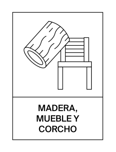 Icono familia profesional Madera, Mueble y Corcho