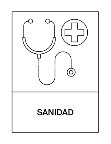 Icono familia profesional Sanidad