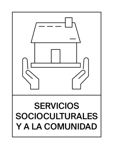 Icono familia profesional Servicios Socioculturales y a la Comunidad