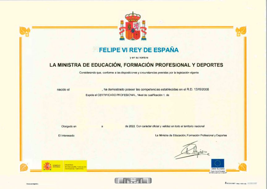 Título Oficial